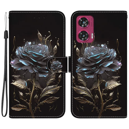 For Motorola Edge 50 Fusion 5G Wallet Case Pattern Printed Leather Phone Cover