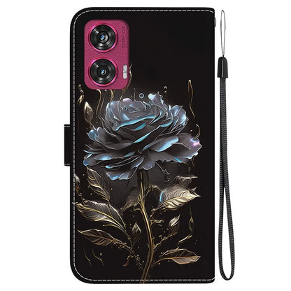 For Motorola Edge 50 Fusion 5G Wallet Case Pattern Printed Leather Phone Cover