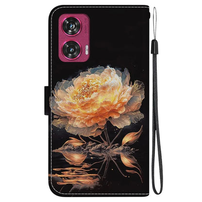 For Motorola Edge 50 Fusion 5G Wallet Case Pattern Printed Leather Phone Cover