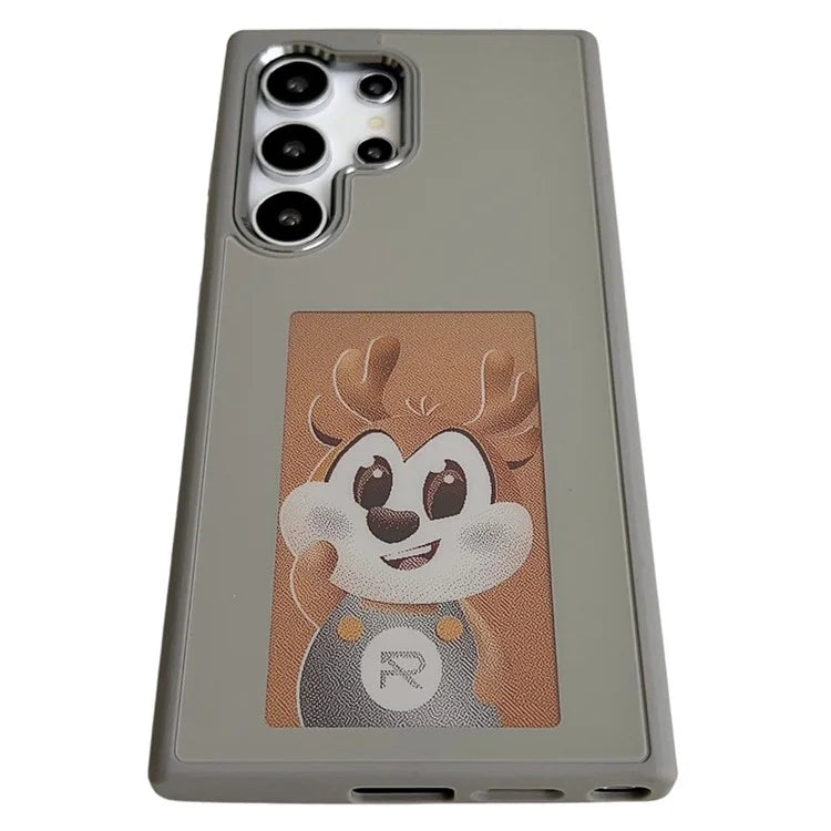 For Samsung Galaxy S23 Ultra E Ink Phone Cover 4-Color Display Pattern Customized Case
