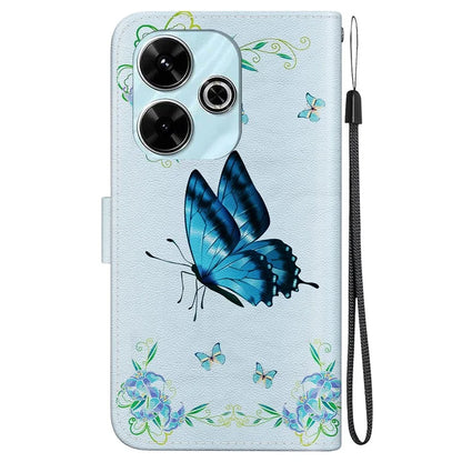 For Xiaomi Redmi 13 5G / 13 4G / Poco M6 4G Case Pattern Print PU Leather Wallet Phone Cover