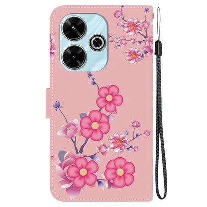 For Xiaomi Redmi 13 5G / 13 4G / Poco M6 4G Case Pattern Print PU Leather Wallet Phone Cover