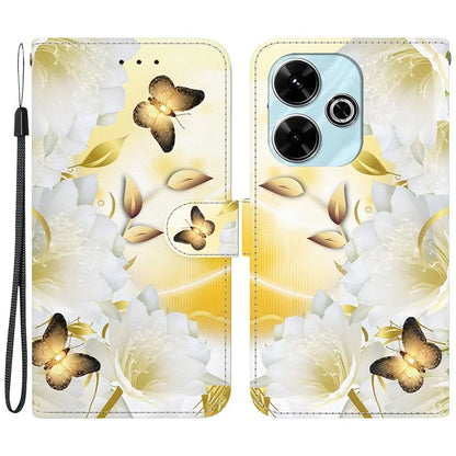 For Xiaomi Redmi 13 5G / 13 4G / Poco M6 4G Case Pattern Print PU Leather Wallet Phone Cover