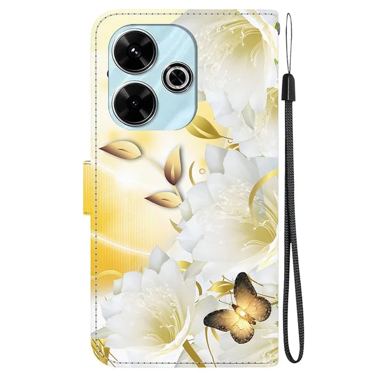 For Xiaomi Redmi 13 5G / 13 4G / Poco M6 4G Case Pattern Print PU Leather Wallet Phone Cover