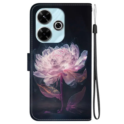 For Xiaomi Redmi 13 5G / 13 4G / Poco M6 4G Case Pattern Print PU Leather Wallet Phone Cover
