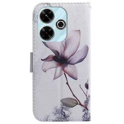 For Xiaomi Redmi 13 5G / 13 4G / Poco M6 4G Case Pattern Print Leather Wallet Phone Cover