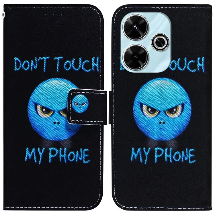 For Xiaomi Redmi 13 5G / 13 4G / Poco M6 4G Case Pattern Print Leather Wallet Phone Cover