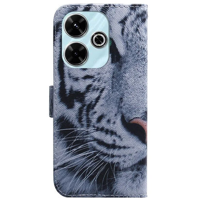 For Xiaomi Redmi 13 5G / 13 4G / Poco M6 4G Case Pattern Print Leather Wallet Phone Cover
