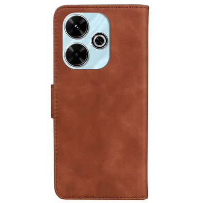 For Xiaomi Redmi 13 5G / 13 4G / Poco M6 4G Case Solid Color Leather Wallet Phone Cover