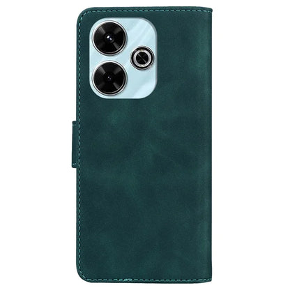 For Xiaomi Redmi 13 5G / 13 4G / Poco M6 4G Case Solid Color Leather Wallet Phone Cover