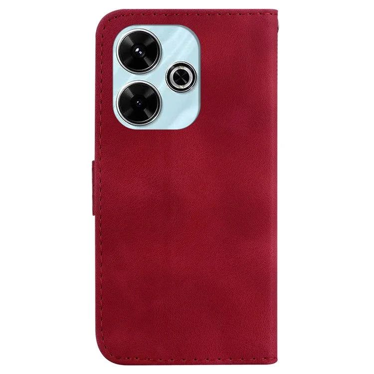 For Xiaomi Redmi 13 5G / 13 4G / Poco M6 4G Case 7-Shaped Pattern Leather Protection Phone Cover
