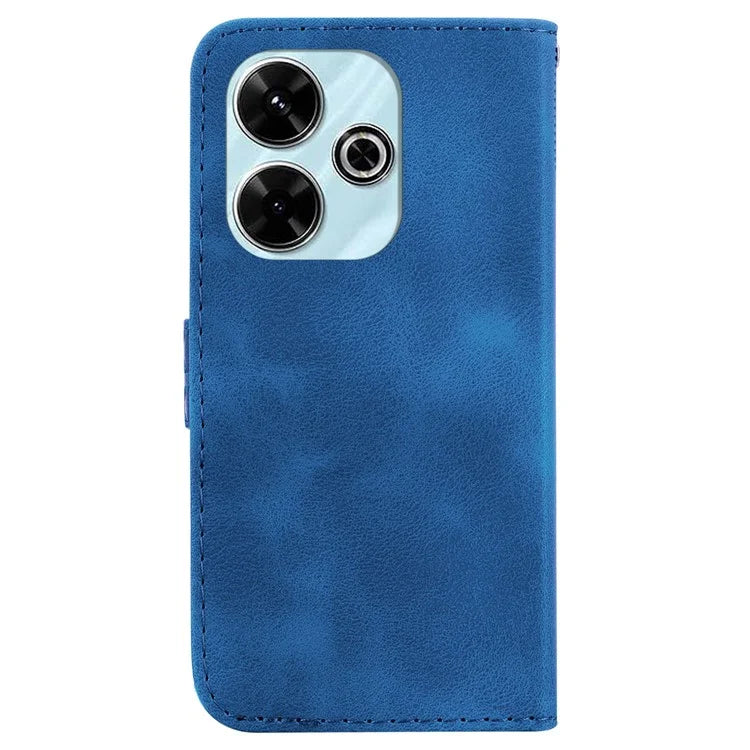 For Xiaomi Redmi 13 5G / 13 4G / Poco M6 4G Case 7-Shaped Pattern Leather Protection Phone Cover