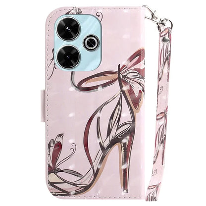For Xiaomi Redmi 13 5G / 13 4G / Poco M6 4G Case Stylish Pattern Leather Wallet Stand Phone Cover