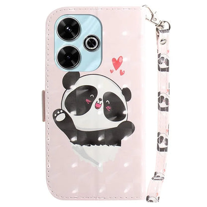 For Xiaomi Redmi 13 5G / 13 4G / Poco M6 4G Case Stylish Pattern Leather Wallet Stand Phone Cover