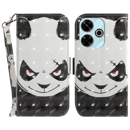 For Xiaomi Redmi 13 5G / 13 4G / Poco M6 4G Case Stylish Pattern Leather Wallet Stand Phone Cover