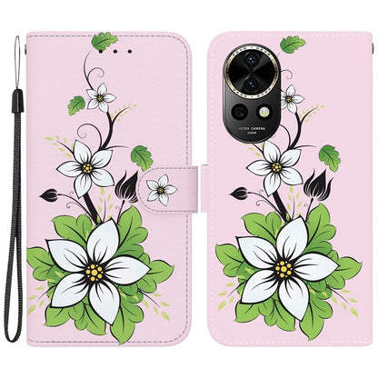 For Huawei nova 12 5G Case Pattern Print PU Leather Wallet Phone Cover