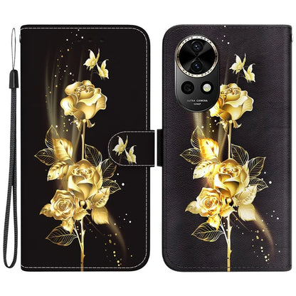 For Huawei nova 12 5G Case Pattern Print PU Leather Wallet Phone Cover