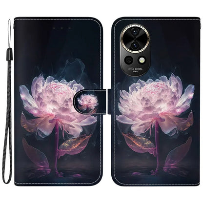 For Huawei nova 12 5G Case Pattern Print PU Leather Wallet Phone Cover