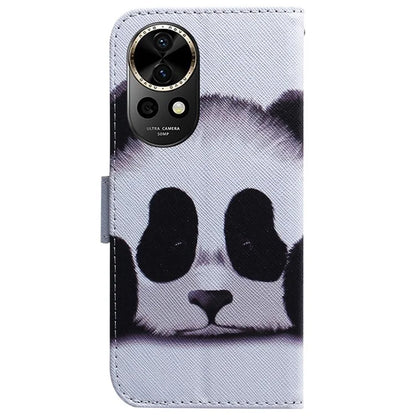 For Huawei nova 12 5G Leather Case Pattern Print Wallet Phone Cover