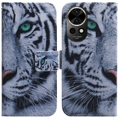 For Huawei nova 12 5G Leather Case Pattern Print Wallet Phone Cover