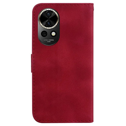 For Huawei nova 12 5G Wallet Case 7-Shaped Pattern Leather Phone Cover