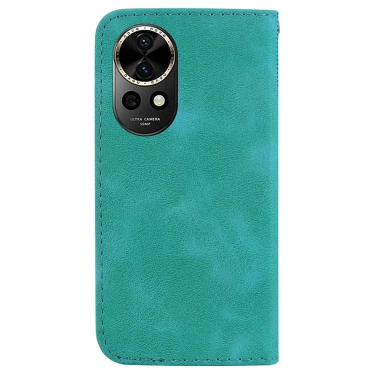 For Huawei nova 12 5G Wallet Case 7-Shaped Pattern Leather Phone Cover