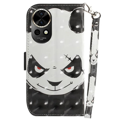 For Huawei nova 12 5G Wallet Case 3D Pattern Print Leather Phone Cover