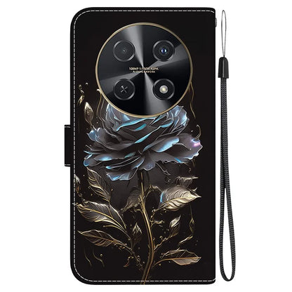 For Huawei nova 12i 4G Wallet Case Pattern Print PU Leather Phone Cover