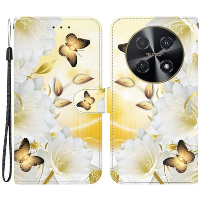 For Huawei nova 12i 4G Wallet Case Pattern Print PU Leather Phone Cover