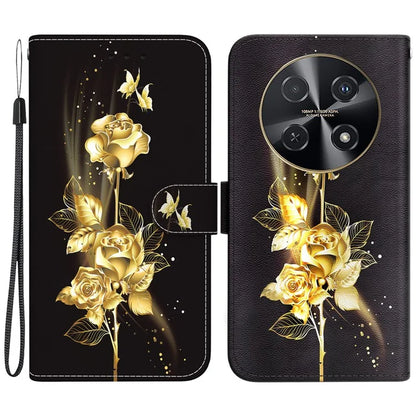 For Huawei nova 12i 4G Wallet Case Pattern Print PU Leather Phone Cover