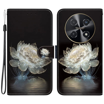 For Huawei nova 12i 4G Wallet Case Pattern Print PU Leather Phone Cover