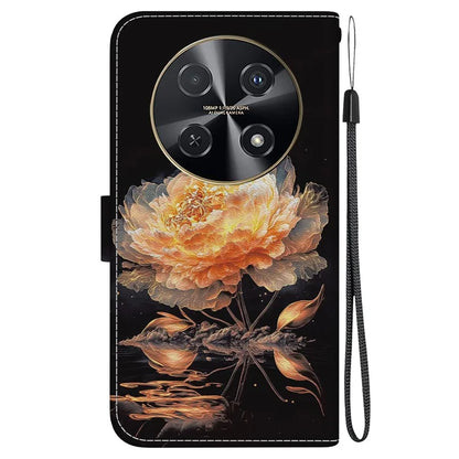 For Huawei nova 12i 4G Wallet Case Pattern Print PU Leather Phone Cover
