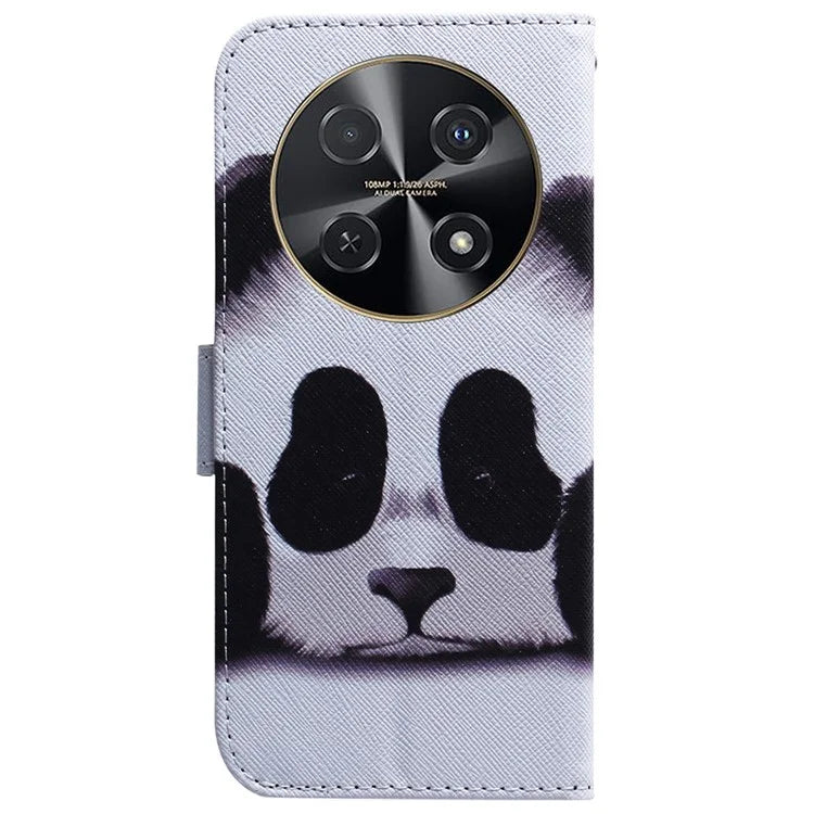 For Huawei nova 12i 4G Wallet Case Pattern Print Leather Phone Cover