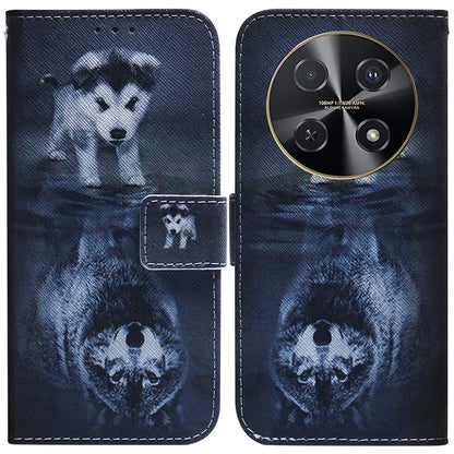For Huawei nova 12i 4G Wallet Case Pattern Print Leather Phone Cover