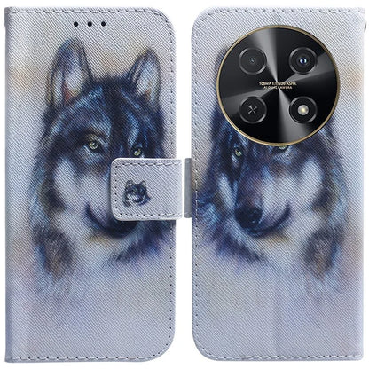 For Huawei nova 12i 4G Wallet Case Pattern Print Leather Phone Cover