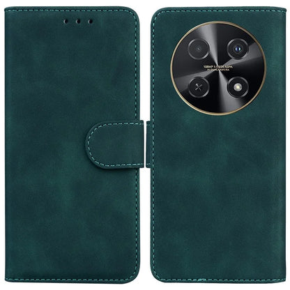 For Huawei nova 12i 4G Leather Case Solid Color Wallet Phone Cover