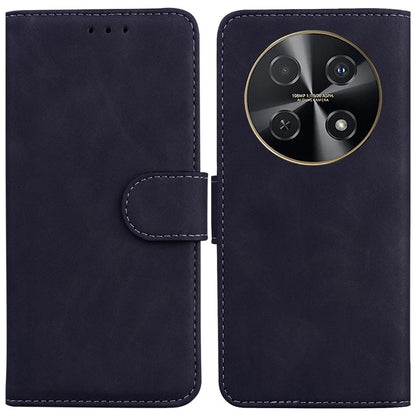 For Huawei nova 12i 4G Leather Case Solid Color Wallet Phone Cover