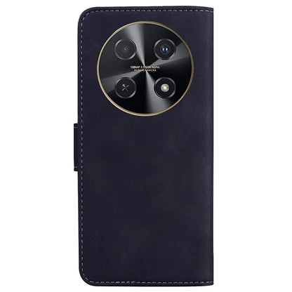For Huawei nova 12i 4G Leather Case Solid Color Wallet Phone Cover