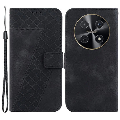For Huawei nova 12i 4G Case 7-Shaped Pattern Leather Shockproof Phone Cover