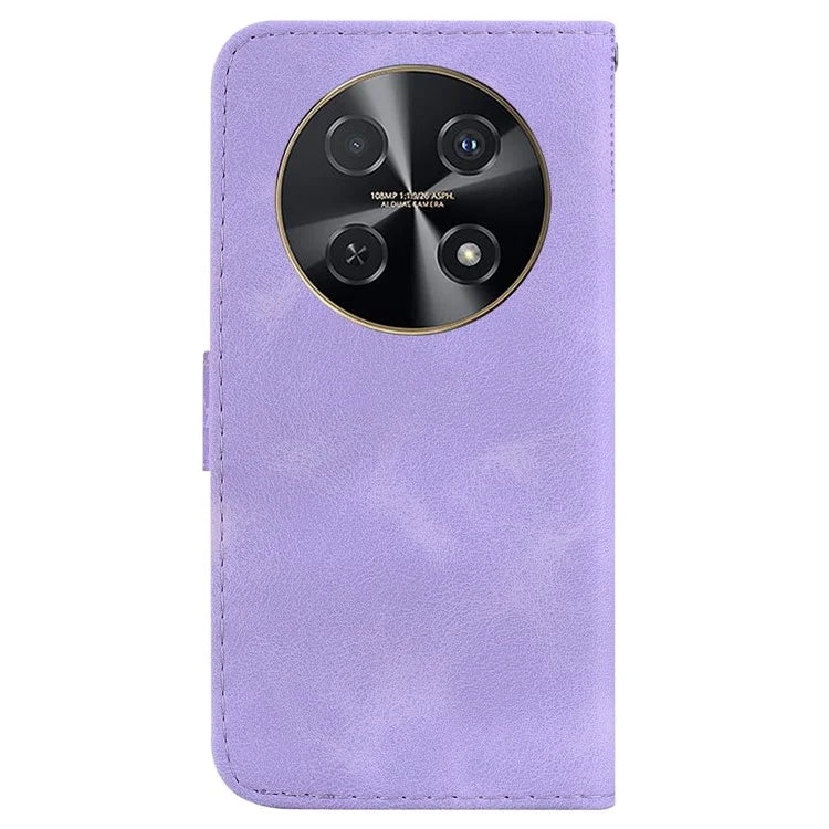 For Huawei nova 12i 4G Case 7-Shaped Pattern Leather Shockproof Phone Cover