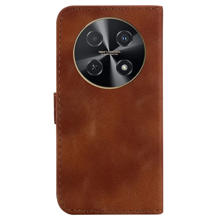 For Huawei nova 12i 4G Case 7-Shaped Pattern Leather Shockproof Phone Cover