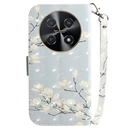 For Huawei nova 12i 4G Shockproof Case 3D Pattern Print Leather Wallet Phone Cover
