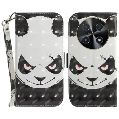 For Huawei nova 12i 4G Shockproof Case 3D Pattern Print Leather Wallet Phone Cover
