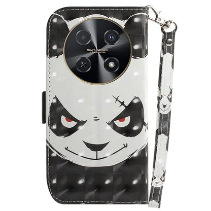 For Huawei nova 12i 4G Shockproof Case 3D Pattern Print Leather Wallet Phone Cover