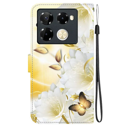 For Infinix Note 40 Pro 5G / 40 Pro+ Leather Case Pattern Print Wallet Phone Cover