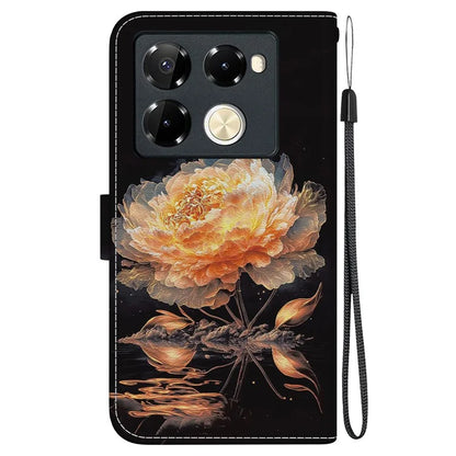 For Infinix Note 40 Pro 5G / 40 Pro+ Leather Case Pattern Print Wallet Phone Cover