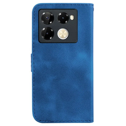 For Infinix Note 40 Pro+ / Note 40 Pro 5G Cell Phone Case 7-Shaped Pattern PU Leather Cover