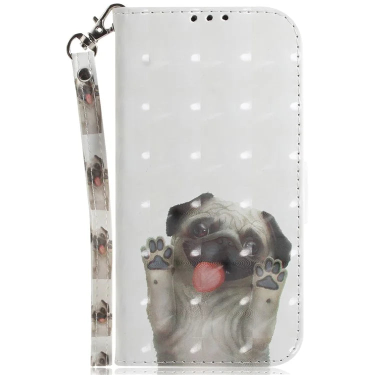 For Infinix Note 40 Pro+ / Note 40 Pro 5G Case 3D Pattern Print Leather Wallet Phone Cover