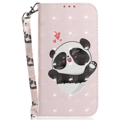 For Infinix Note 40 Pro+ / Note 40 Pro 5G Case 3D Pattern Print Leather Wallet Phone Cover