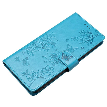 For Xiaomi 13 Lite / Civi 2 5G Phone Case Butterfly Floral Imprint Leather Wallet Cover